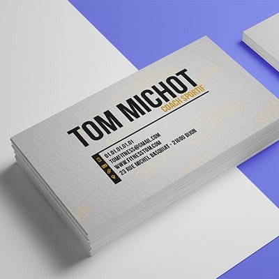 CARTE DE VISITE > PAPIER SPÉCIAL